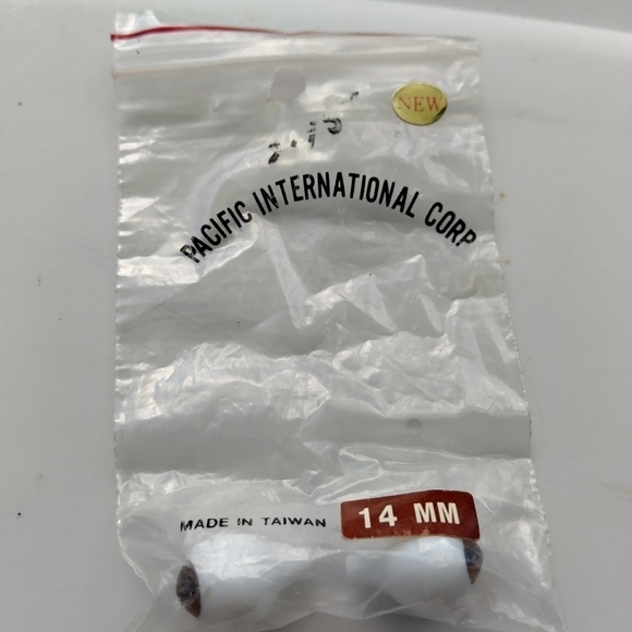 Pacific International Corp 14mm Brown Doll Eyeballs Eyes for Doll Making - Picture 1 of 1